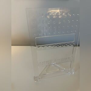 Acrylic earring stand